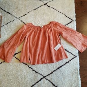 Elizabeth and James Off Shoulder Boho Top XS